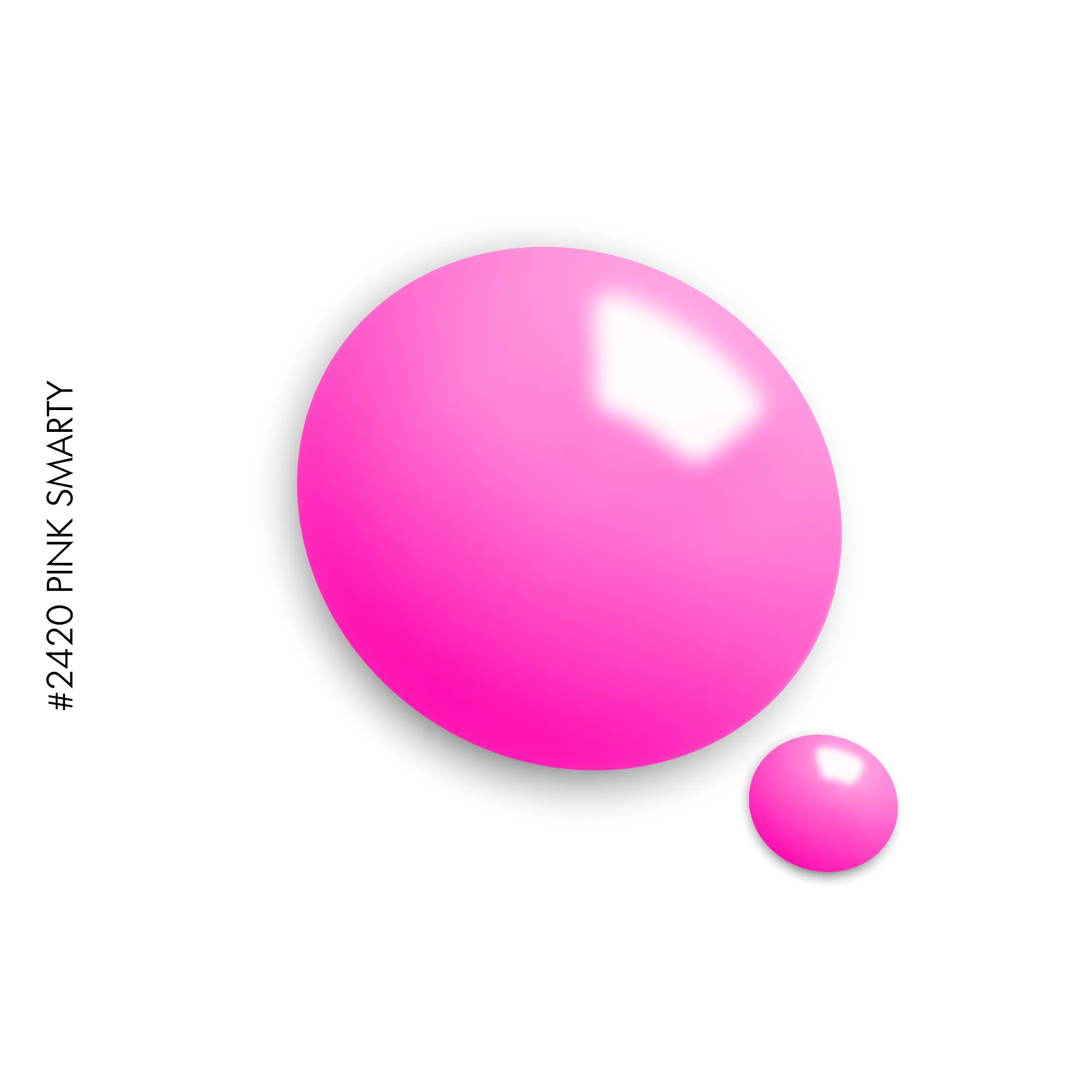 2420 Pink Smarty gel polish